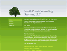 Tablet Screenshot of northcoastcounselingservices.com